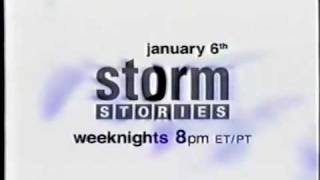 The Weather Channel STORM STORIES promo NO AUDIO [upl. by Teufert570]