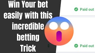 Win your bet and make money with this new trickbet slips today [upl. by Mosa]