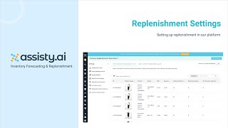 How to Set Up Replenishment in Assisty [upl. by Akciret]