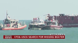 CFD and USCG search for missing boater [upl. by Anawat]