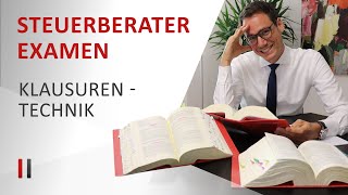 Steuerberaterexamen Mit der richtigen Klausurentechnik eine 30 Steuerberater Christoph Juhn [upl. by Evreh398]