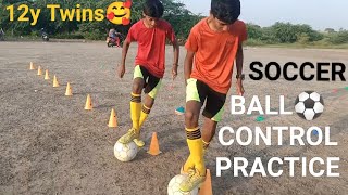 ⚽🏃Ball Control Training 🔥 [upl. by Reich305]