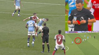 Leandro Trossard Red Card  Leandro Trossard Red Card Today Match Vs Man City  Man City Vs Arsenal [upl. by Godber]