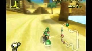 Mario Kart Wii  DS Deserto Picchiasol [upl. by Yenttihw11]