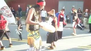 Nahaan and Náakw Dancers at Celebration 2016 Juneau Alaska Grand Entry [upl. by Egdirdle426]