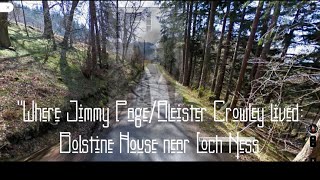 Where Jimmy Page lived Boleskine House near Loch Ness [upl. by Erised]