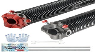 VEVOR Garage Door Torsion Springs Pair of 0218 x 2 x 23inch Review [upl. by Demahum371]