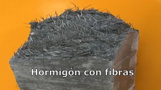 HORMIGON CON FIBRAS que es y como se hace [upl. by Eimarrej]