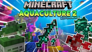 The Aquaculture Experience a minecraft fishing mod [upl. by Miru524]