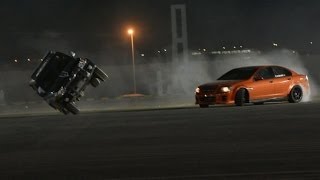 رفع ابو سطام درفت عرض قوات الطواريء 2014 HD saudi drift [upl. by Malinin]