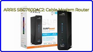 REVIEW 2024 ARRIS SBG7600AC2 Cable Modem Router ESSENTIAL details [upl. by Kcinomod]