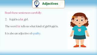 Ch 7  Green Book House  Cristo Grammar  Class 03  Adjectives  For children [upl. by Lerrej]