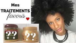 MES TRAITEMENTS FAVORIS pour des cheveux afro en bonne santé [upl. by Goddord]