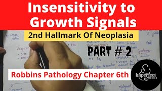 2nd Hallmarks of Cancerpart 2Insensitivity to Growth SignalsCarcinogenesis pathologyneoplasia [upl. by Solahcin]