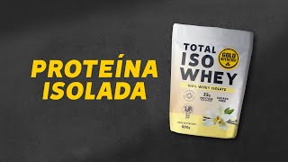 Total Iso Whey  Proteína Whey Isolada  GoldNutrition [upl. by Ethelinda]