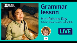 Grammar Lesson Mindfulness Day [upl. by Nosnarb125]