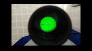 DISCOVERY Riflescope VT1 39X40 reviews shock proof test [upl. by Levitt]