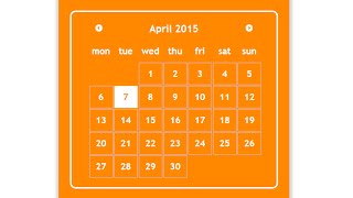 Sample 2 Jquery datepicker css style [upl. by Aninaig]