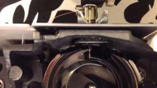 Sewing machine wont pick up bobbin thread  hook timing fix [upl. by Ninnette112]