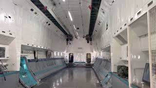 Go Inside ANTONOV AN22 Transport Aircraft Speyer Technik Germany [upl. by Htiekel]