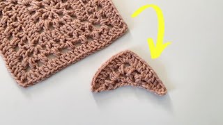 TULIP TRIANGLE  FREE CROCHET PATTERN [upl. by Dorwin643]