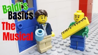 Lego Baldis Basics The Musical Baldis Basics Song [upl. by Ardnekat261]