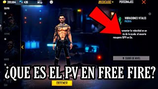 QUE ES EL PV EN FREE FIRE ¿QUE SIGNIFICA [upl. by Eleumas]