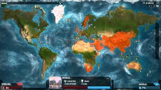 Plague Inc Evolved  Neurax Worm Mega Brutal [upl. by Nnylaehs]