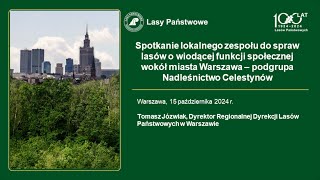 Spotkanie lokalnego zespołu do spraw lasów [upl. by Yral]