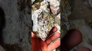 Finding gold  Natural gold catch part 7 crystals goldminers goldclothing gemstone youtube [upl. by Anemolif]