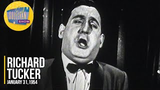 Richard Tucker quotAddio alla madrequot on The Ed Sullivan Show [upl. by Yesnel]