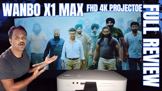 Best Full HD 4K Projector Under 15000  Wanbo X1 Max Full HD 4K Projector Review [upl. by Bell171]