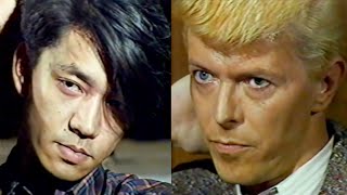 David Bowie  Ryuichi Sakamoto  “YMO Special”  NHK Japanese TV  31 December 1983 [upl. by Dupre]