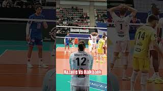 Halkbank VS Nazaire [upl. by Kirimia]