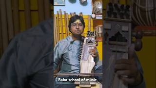 Baba school of music  Varanasi  Learn how to play sarangi [upl. by Einial767]