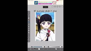 IF kanae never died shinobu kanao kanae douma viral demonslayer death butterfly swords ds [upl. by Wandis739]