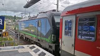 Abfahrt des InterregioExpress 16056 am 30052024 in Ulm Hbf [upl. by Vasquez647]