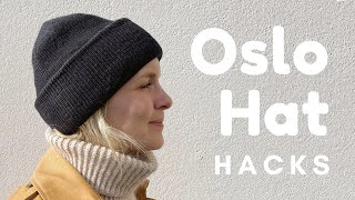 Oslo Hat from Petite Knit HACKS [upl. by Nadabb610]