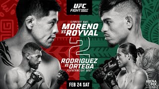 UFC Mexico City Livestream Moreno vs Royval  Rodriguez vs Ortega Live Fight Watch Along [upl. by Sabine]