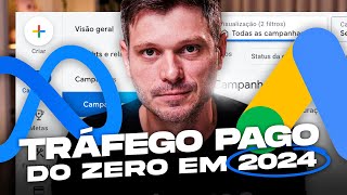 Como Aprender Tráfego Pago do Zero em 2024  Live 101 [upl. by Einittirb]