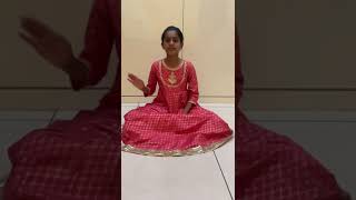 Vivikta Jhankriti  carnatic classical  Below 12 years  solo [upl. by Refotsirk]