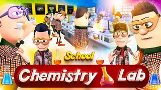 School Chemistry Lab ⚗️🧪 KomedyKeKing  Smokhan Funny Comedy [upl. by Sitoel]