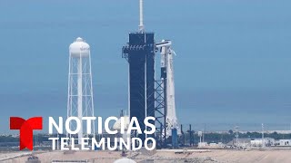 EN VIVO Cobertura especial del primer lanzamiento tripulado de SpaceX y la NASA  Telemundo [upl. by Golub639]