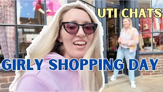 ☀️DAY IN LIFE VLOG 🫣UTI chats girly shopping amp Disney store event [upl. by Aralk]