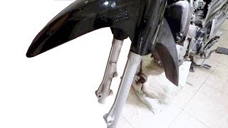 Front Mudguard  Removal amp Installation  HONDA INNOVA GARAGE  WAVE  2010 [upl. by Maisie]