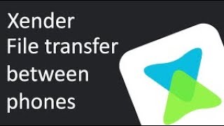 XENDER xender file transfer sharing android toxender se file transfer kaise karte hai [upl. by Yraeht96]