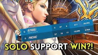 Carrying the Healing  Console T500 Mercy Main  Overwatch [upl. by Sheply702]