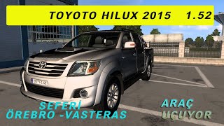 TOYOTO HILUX 2015  ARAÇ UÇUYOR ÖREBROVASTERAS  152 [upl. by Nirrok]