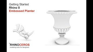 RHINO 8HOW TO MAKE PLANTER [upl. by Allecsirp]