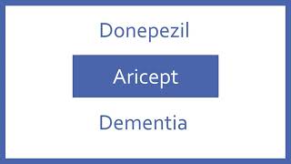 Donepezil Pronunciation  Generic Name Brand Name Indication Top 200 Drugs PTCB PTCE NCLEX Test [upl. by Navy774]